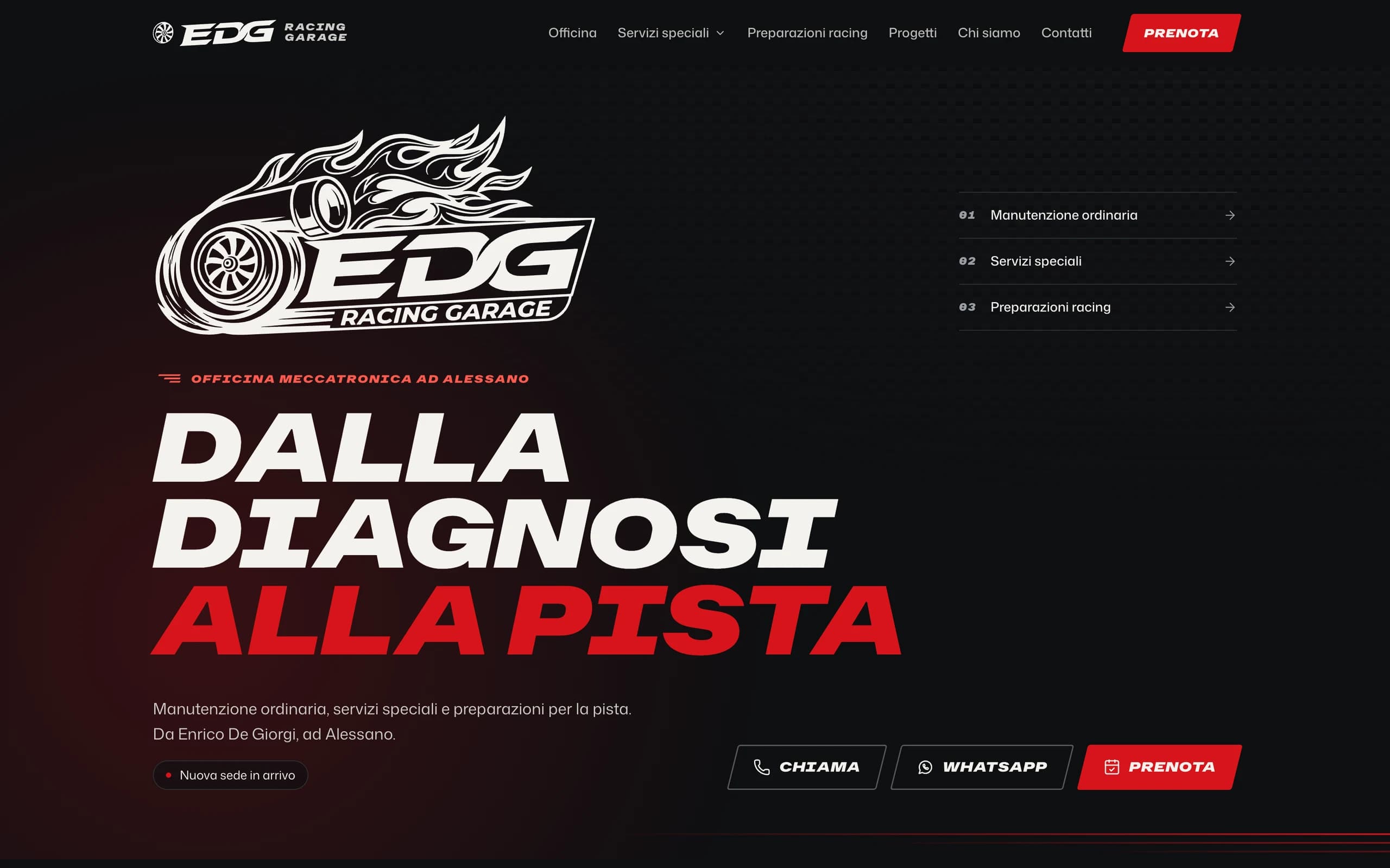 EDG Racing Garage — preview